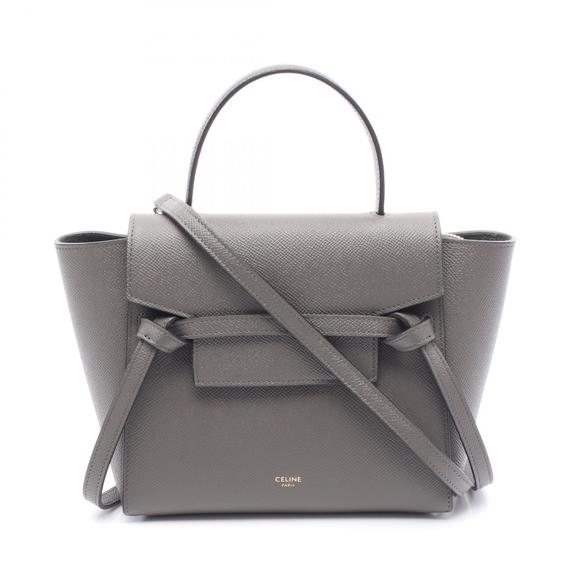 Celine BELT BAG handbag leather gray - Picture 1 of 5